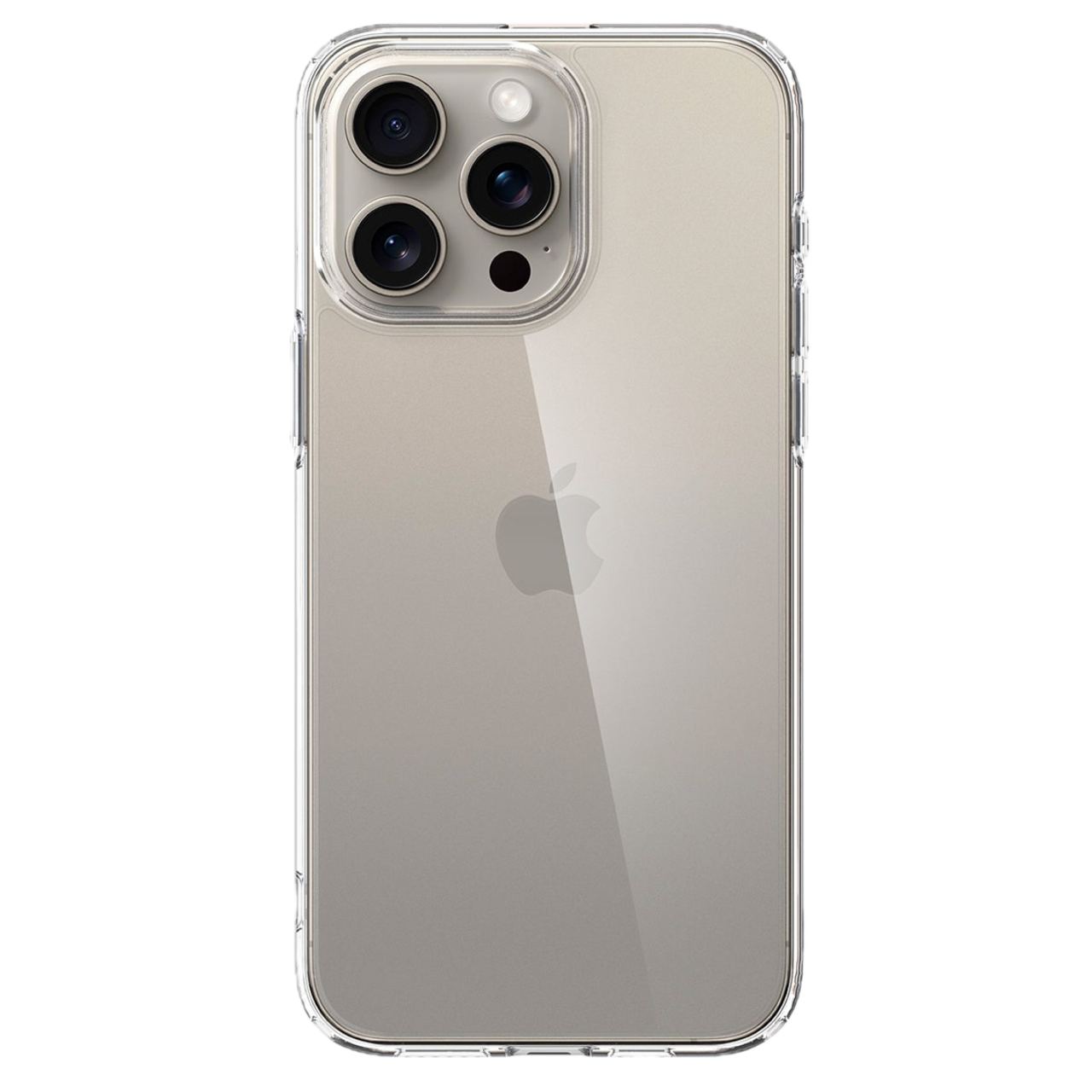 Силиконовый чехол прозрачный для iPhone 15 Pro Max