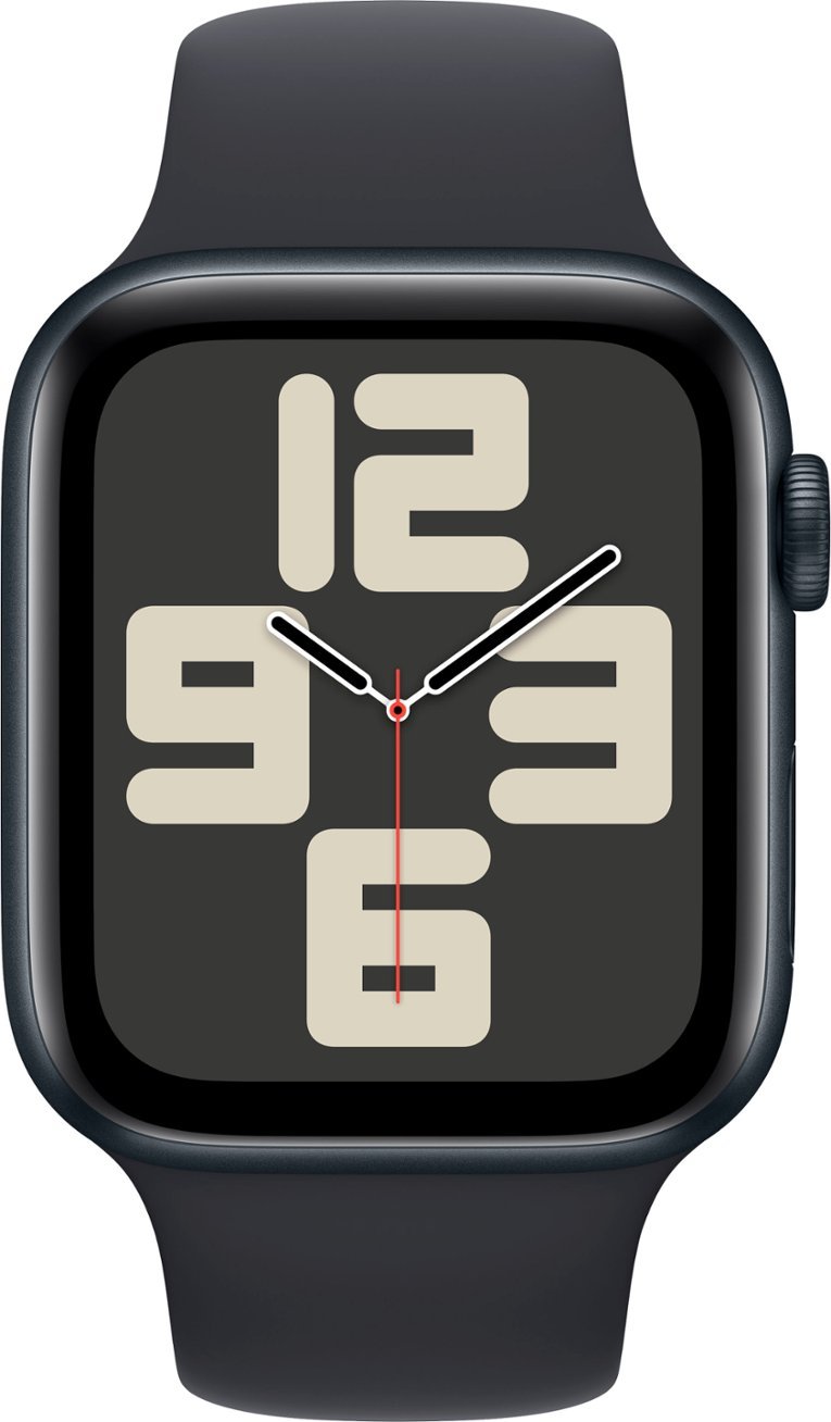 Умные часы Watch Series SE 2023 Gen 2 44 мм Aluminium Case, Midnight/Midnight S/M Sport Band