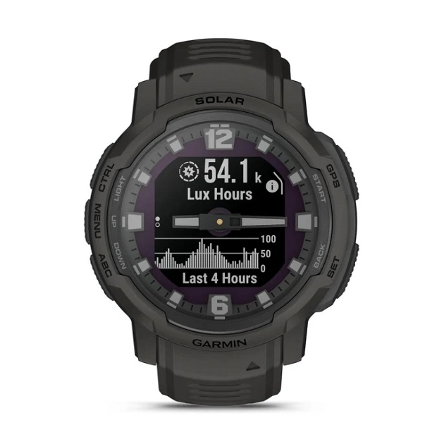 Умные часы Garmin Instinct Crossover Solar Graphite (010-02730-01)