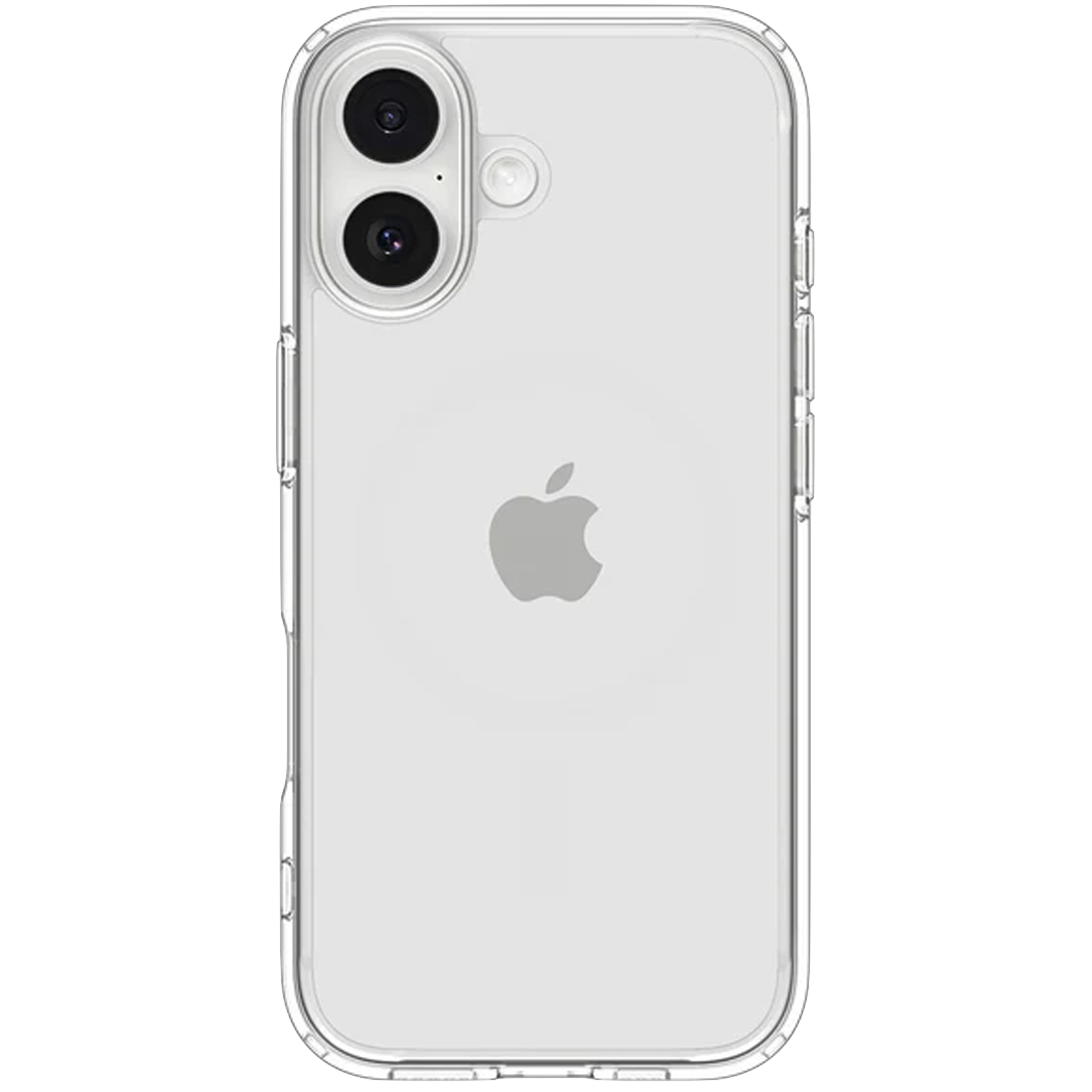 Силиконовый чехол прозрачный для iPhone 17