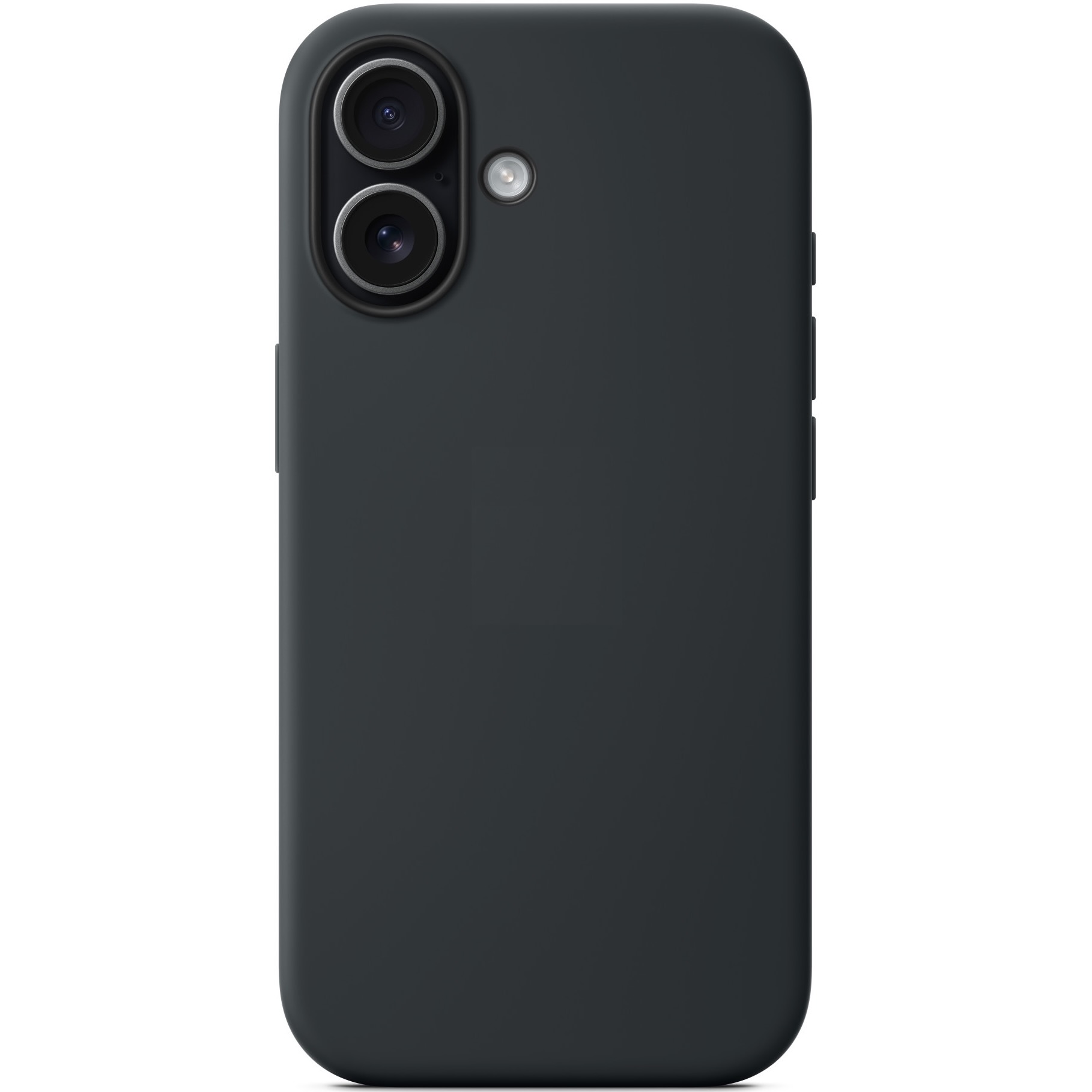 Силиконовый чехол Naturally Silicone Case with MagSafe Black для iPhone 17