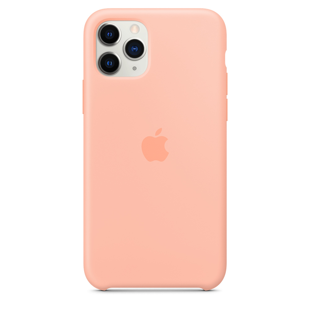 Силиконовый чехол Apple iPhone 11 Pro Silicone Case - Grapefruit (MY1E2ZM/A) для iPhone 11 Pro