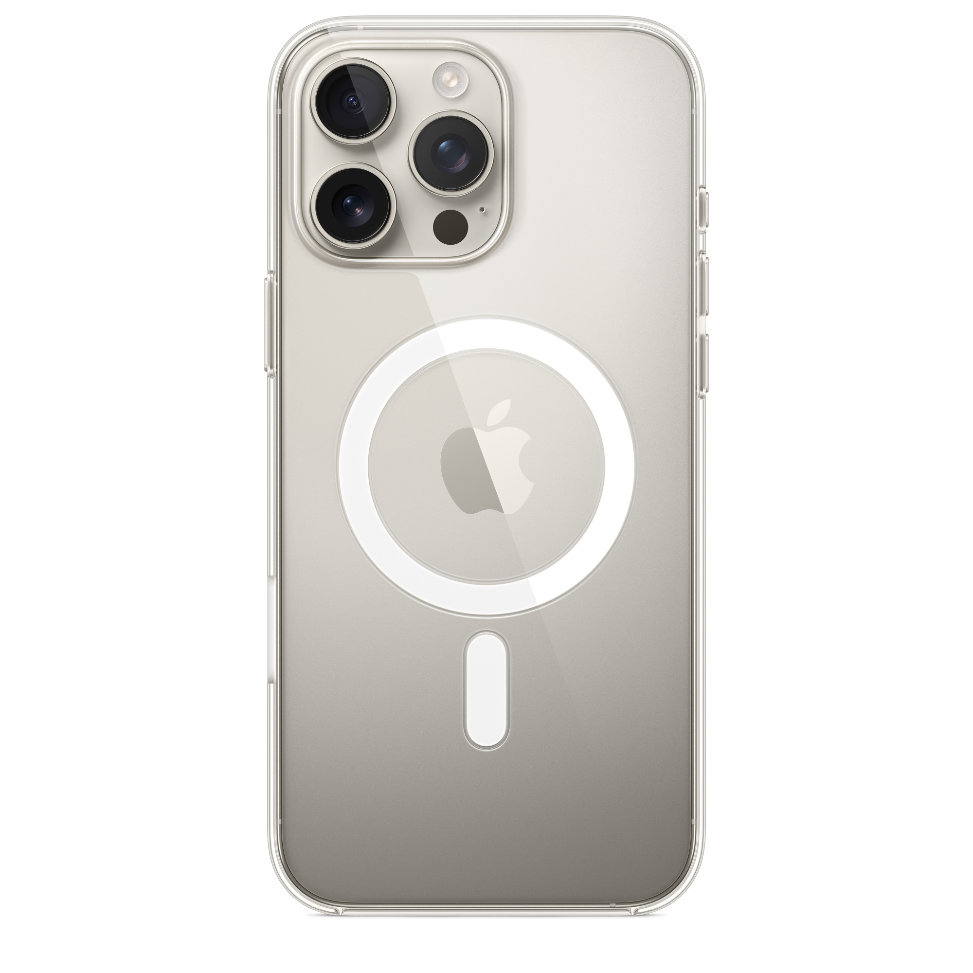 Пластиковый чехол Apple iPhone 16 Pro Max Clear Case with MagSafe (MA7F4ZM/A)