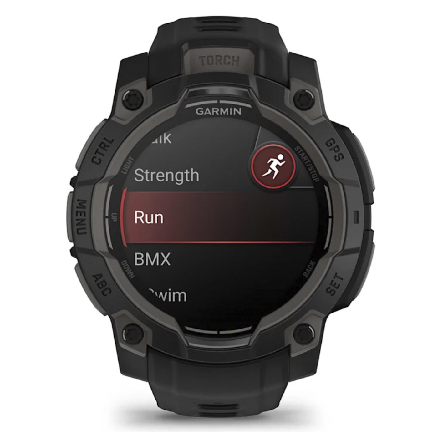 Умные часы Garmin Instinct 3 – 45 mm, AMOLED Black with black band (010-02936-00)