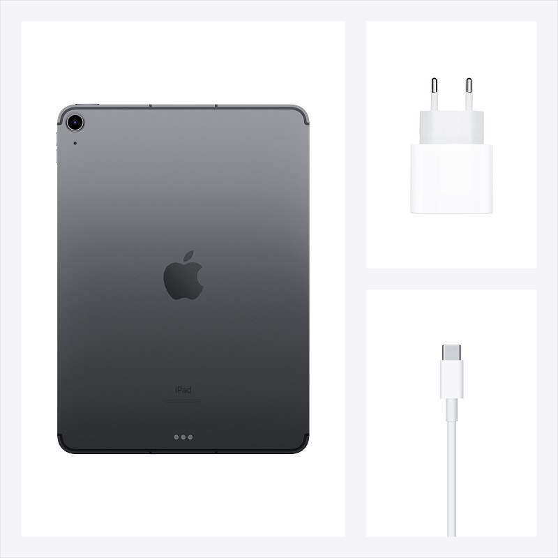 Планшет Apple iPad Air (2020) 64Gb Wi-Fi + Cellular Space Gray (MYGW2RU/A)