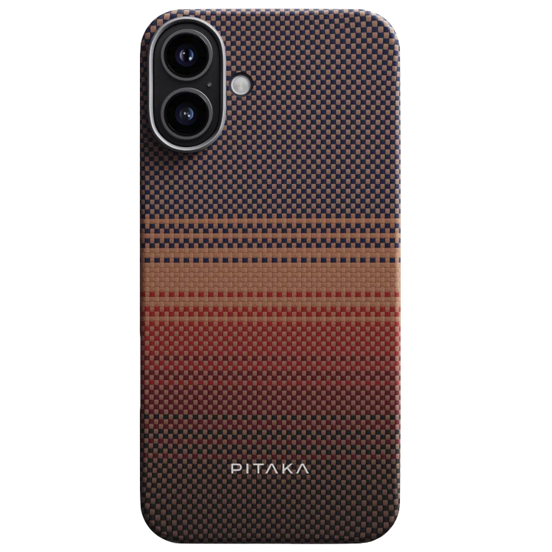 Чехол Pitaka Tactile Woven Case Sunset для iPhone 16 Plus