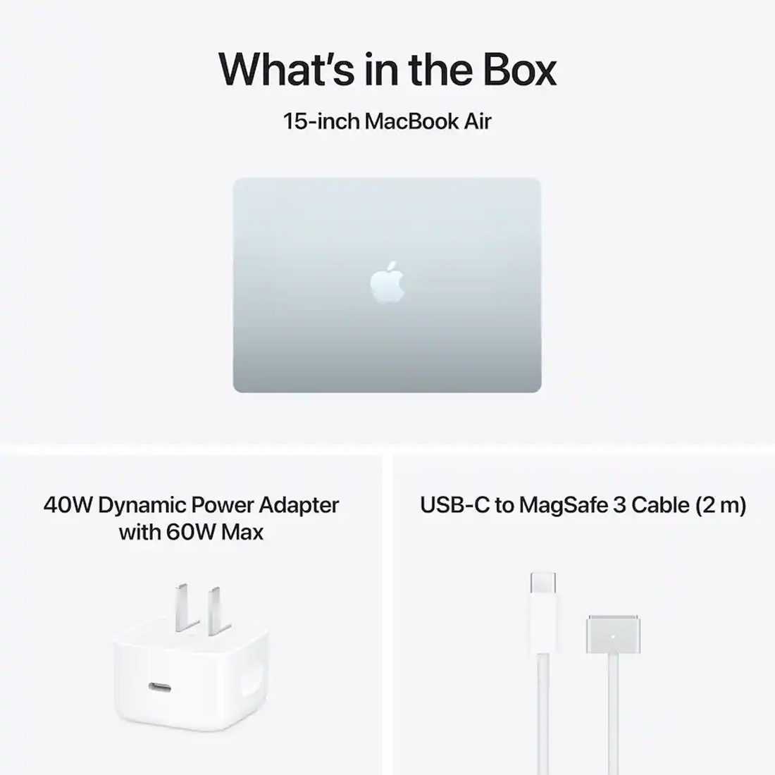Ноутбук Apple MacBook Air 15 2026 M5 (15.3/2880x1864/16GB/1TB SSD/Apple graphics 10-core) Sky Blue (MDVT4)