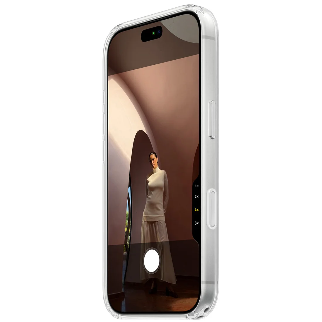 Пластиковый чехол Naturally Clear Case with MagSafe для iPhone 17 Pro/18 Pro