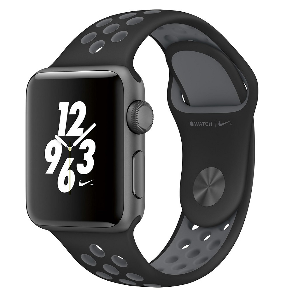 Часы Apple Watch Series 2 38mm (Space Gray Aluminum Case with Black/Cool Gray Nike Sport Band)