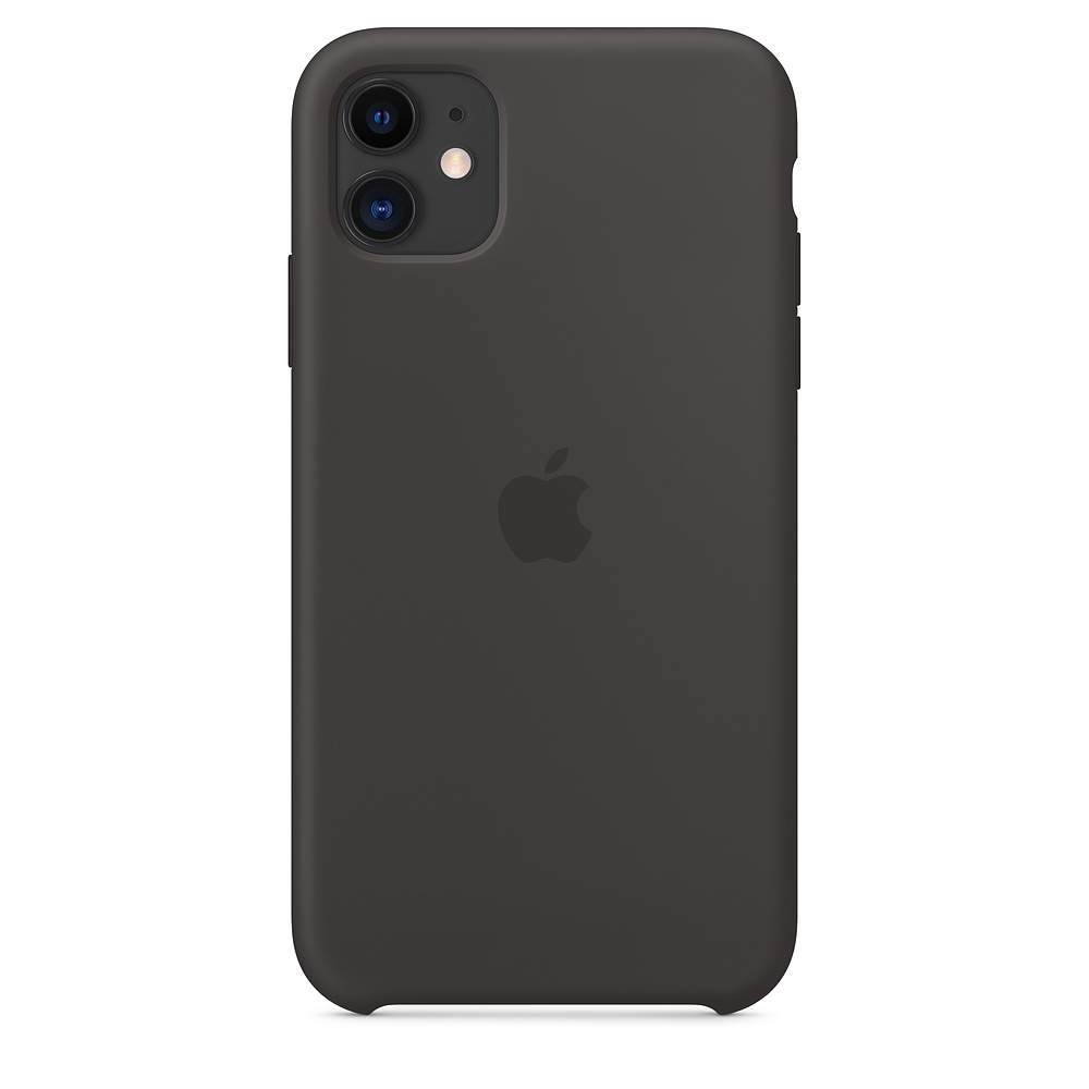 Силиконовый чехол Apple iPhone 11 Silicone Case - Black (MWVU2ZM/A) для iPhone 11