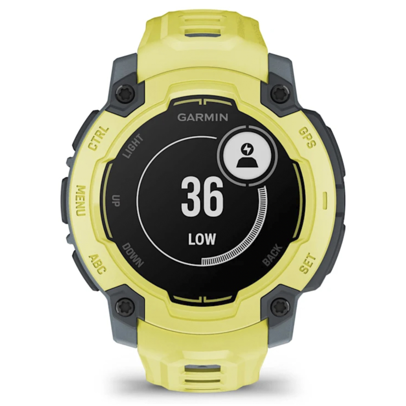 Умные часы Garmin Instinct E – 45 mm Electric Lime with Electric Lime Band (010-02933-01)