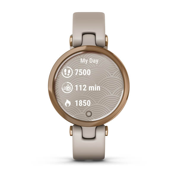 Умные часы Garmin Lily - Sport Edition Rose Gold Bezel with Light Sand Case and Silicone Band (010-02384-11)