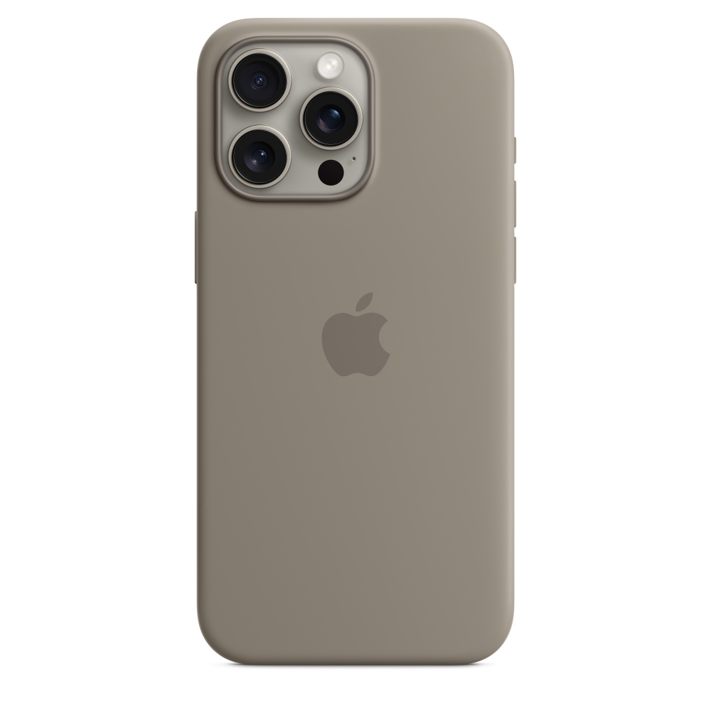 Силиконовый чехол Apple iPhone 15 Pro Max Silicone Case with MagSafe - Clay (MT1Q3ZM/A) для iPhone 15 Pro Max