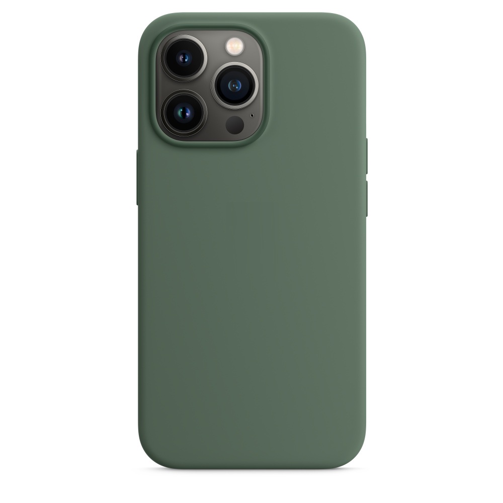 Силиконовый чехол Naturally Silicone Case with MagSafe Eucalyptus для iPhone 13 Pro