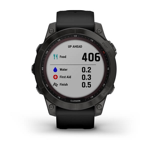Умные часы Garmin fenix 7 – Sapphire Solar Edition Carbon Grey DLC Titanium with Black Band (010-02540-21)