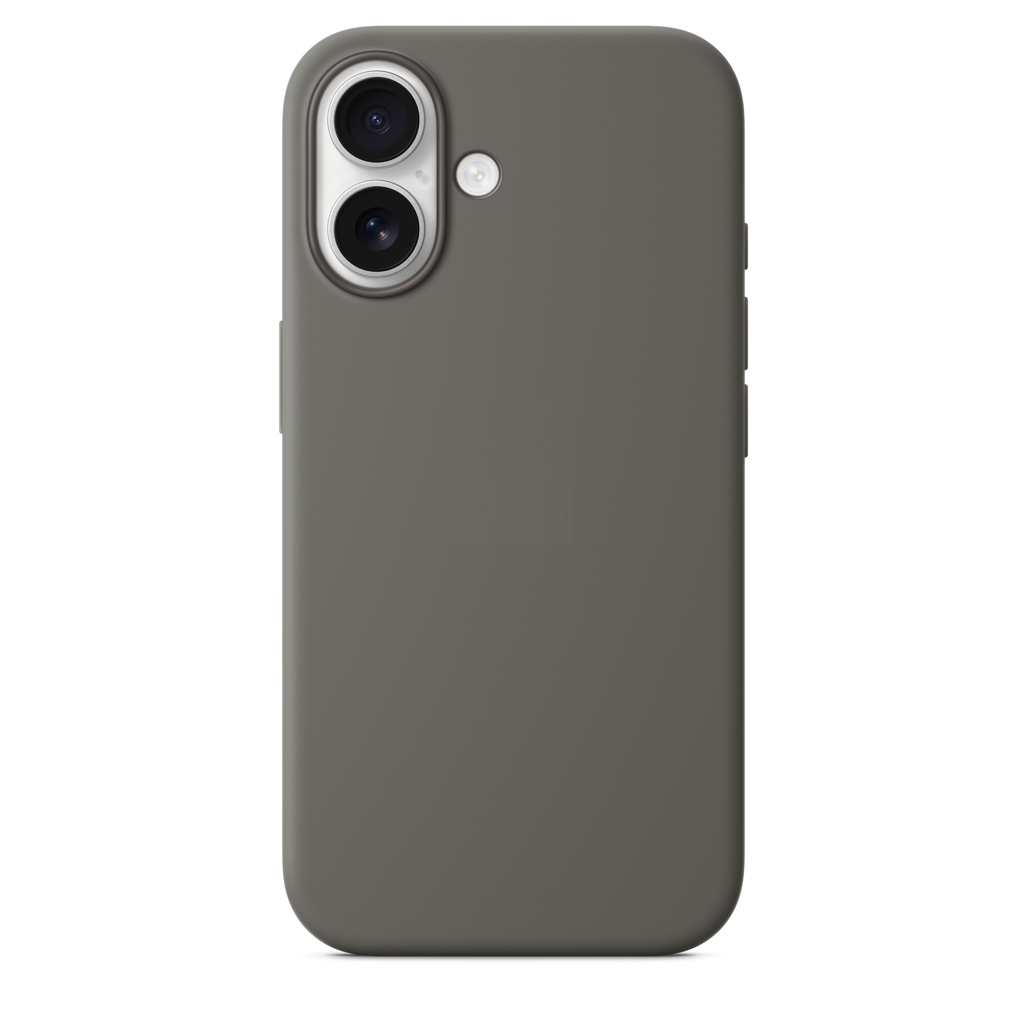 Силиконовый чехол Naturally Silicone Case with MagSafe Stone Gray для iPhone 16