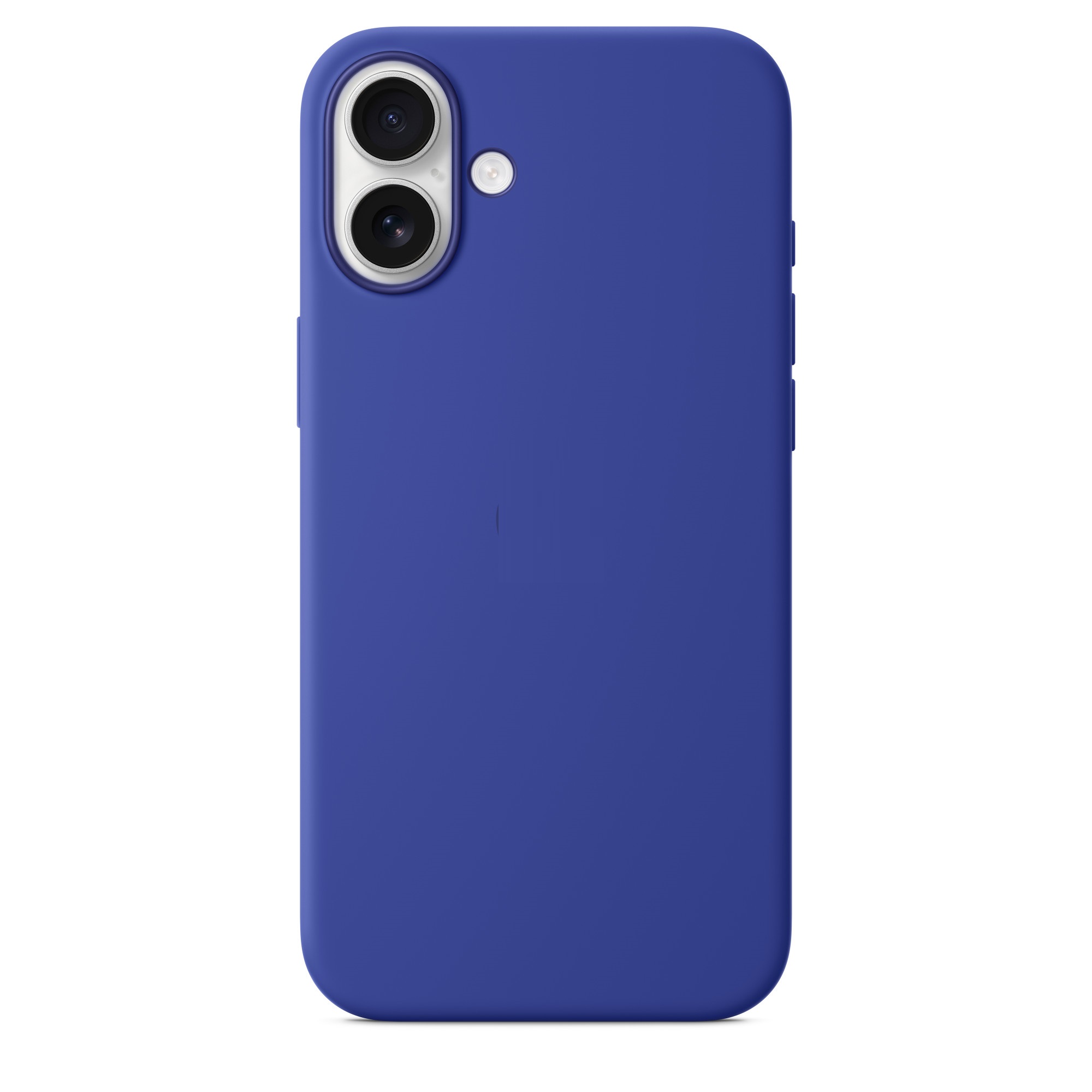 Силиконовый чехол Naturally Silicone Case with MagSafe Ultramarine для iPhone 16 Plus