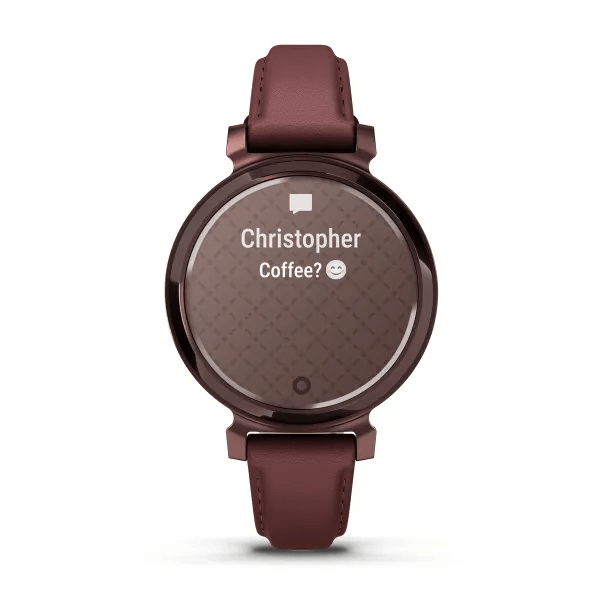 Умные часы Garmin Lily 2 Classic Dark Bronze with Mulberry Leather Band (010-02839-03)