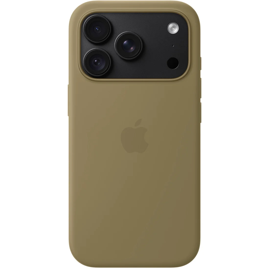 Силиконовый чехол Apple iPhone 17 Pro/18 Pro Silicone Case with MagSafe – Olive (MK8V4ZM/A)