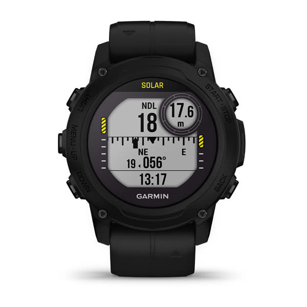 Умные часы Garmin Descent G1 Solar Black (010-02604-12)