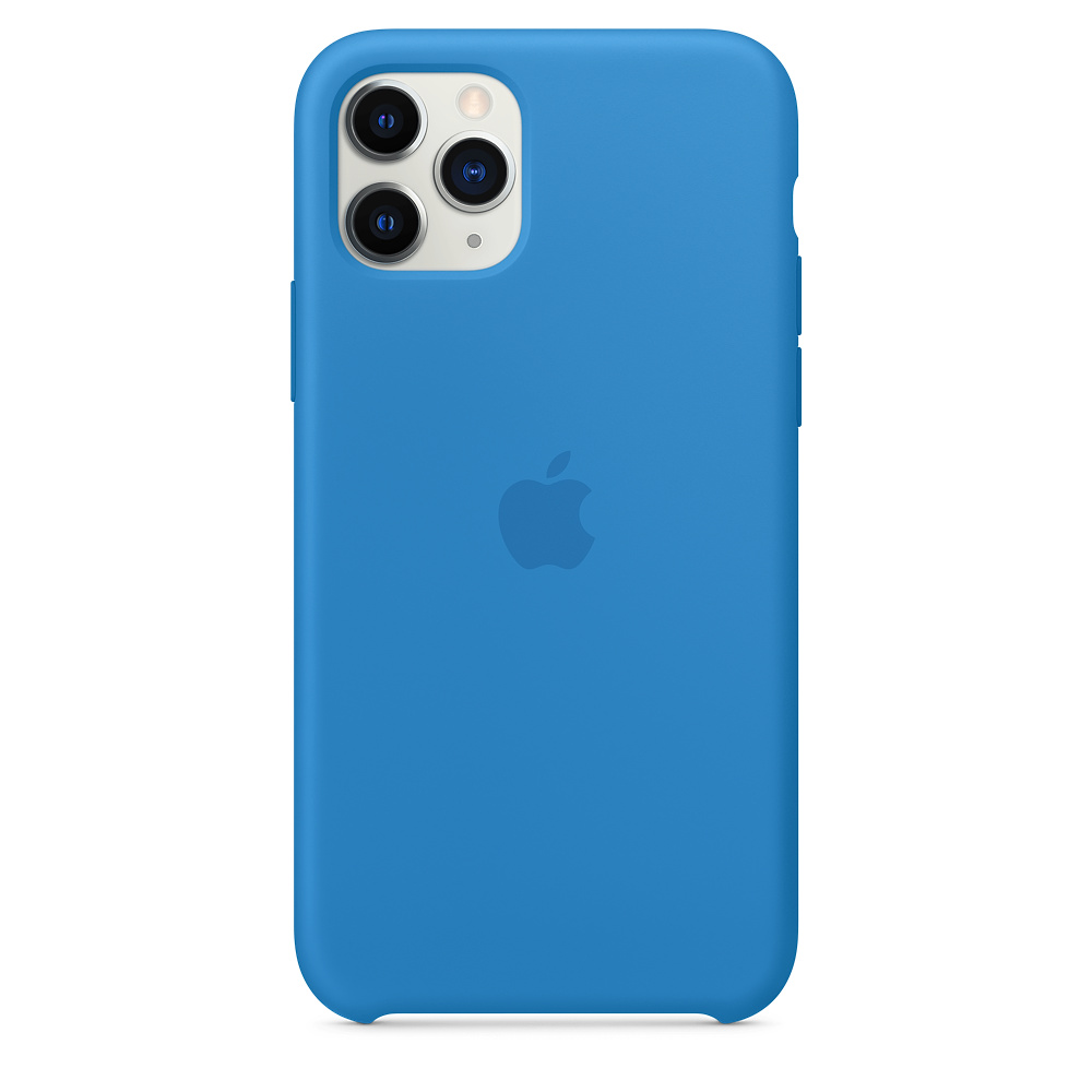 Силиконовый чехол Apple iPhone 11 Pro Silicone Case - Surf Blue (MY1F2ZM/A) для iPhone 11 Pro