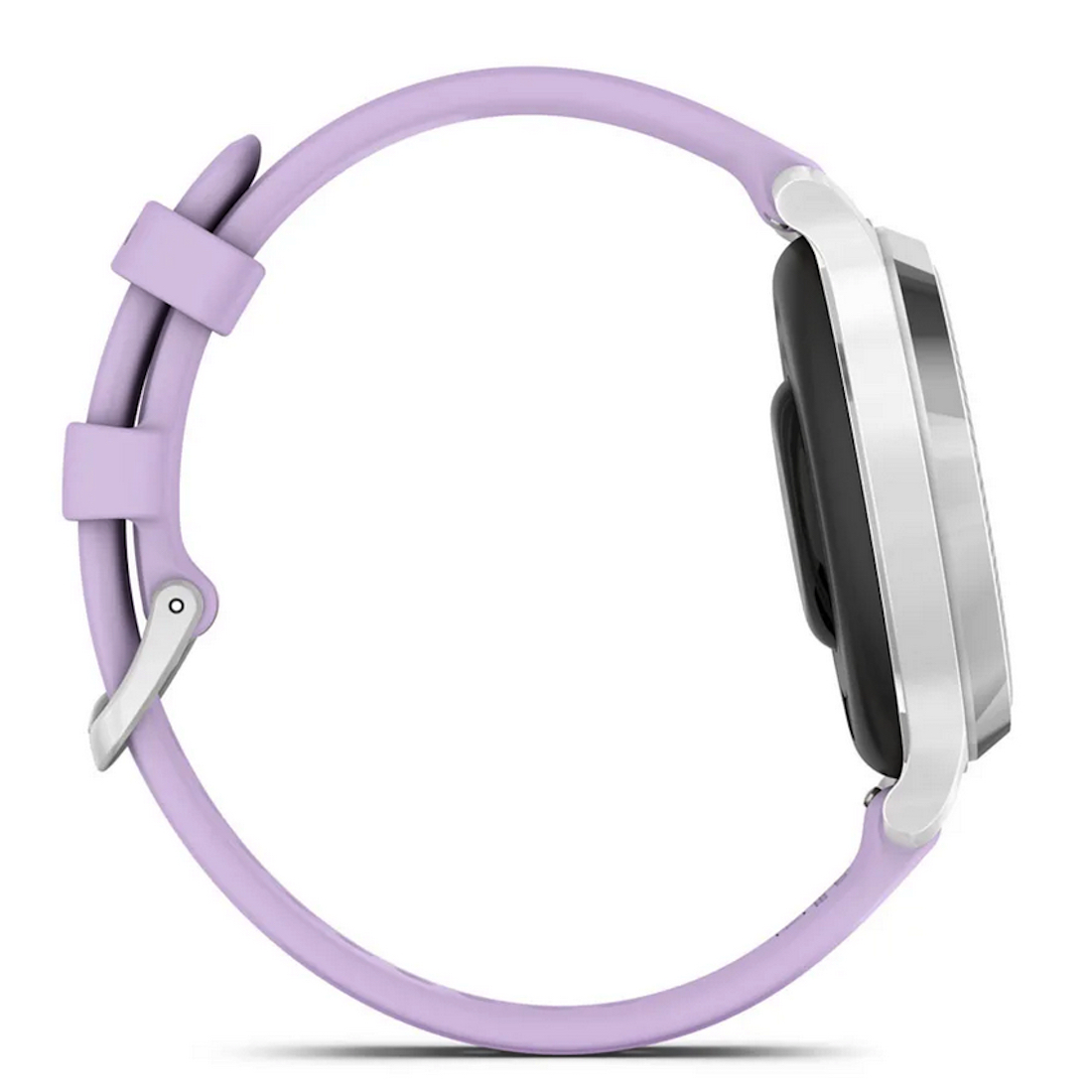 Умные часы Garmin Lily 2 Active Silver with Purple Jasmine Silicone Band (010-02891-01)