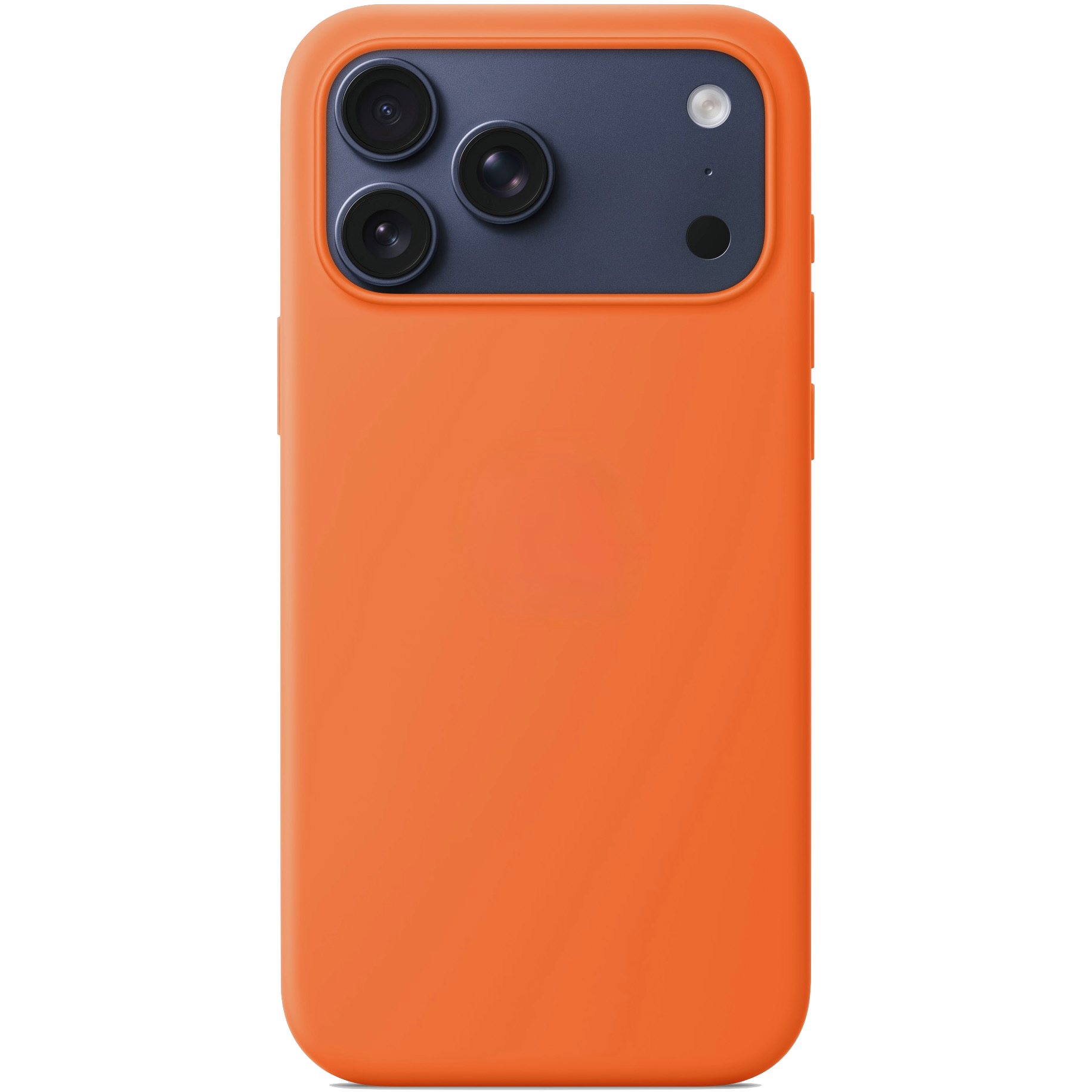 Силиконовый чехол Naturally Silicone Case with MagSafe Orange для iPhone 17 Pro Max