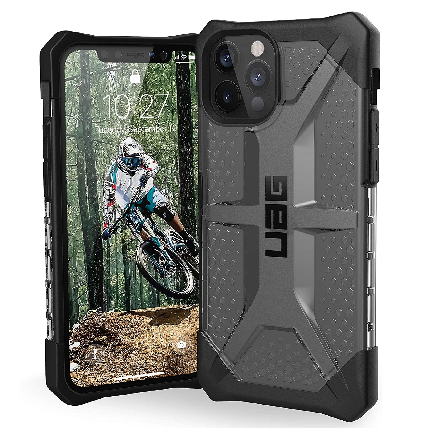 Противоударный защитный чехол UAG Plasma Ice для iPhone 12 Pro Max