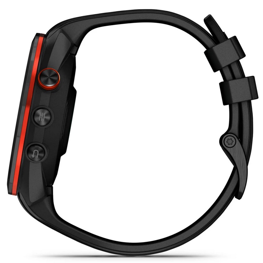 Умные часы Garmin Approach S70 - 47 mm Black Ceramic Bezel with Black Silicone Band (010-02746-12)