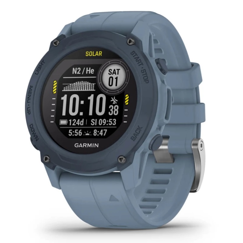 Умные часы Garmin Descent G1 Solar Hurricane Blue (010-02604-13)