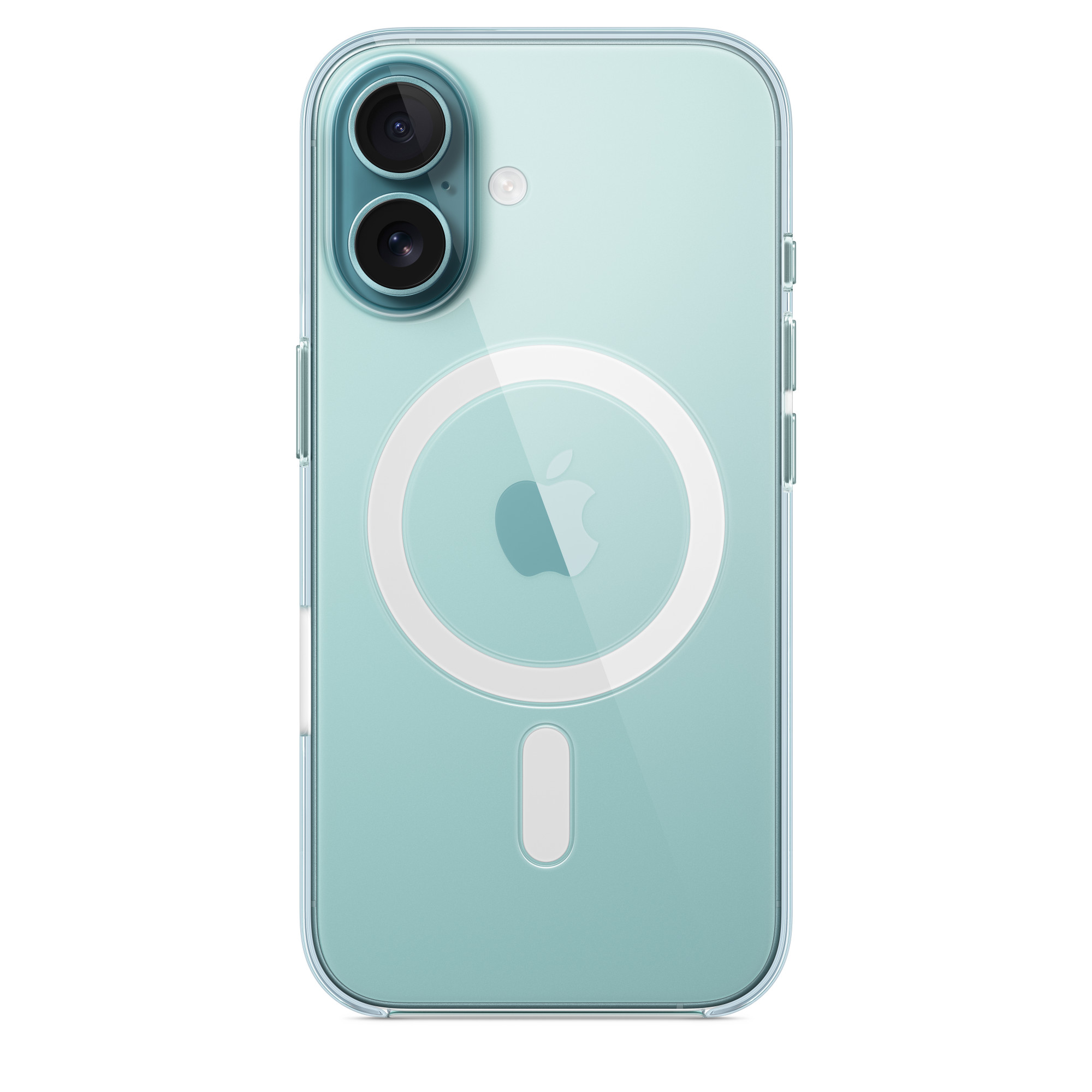 Пластиковый чехол Naturally Clear Case with MagSafe для iPhone 16