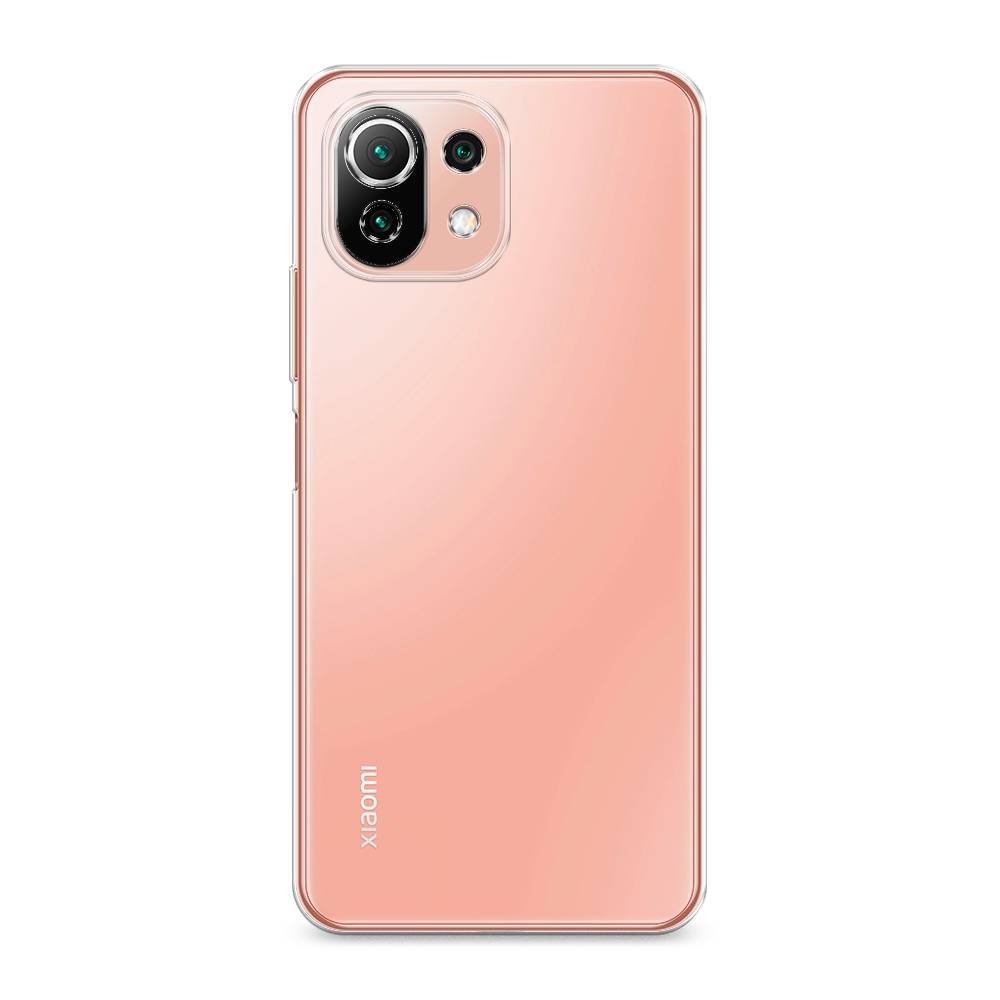 Силиконовый чехол прозрачный для Xiaomi 11 Lite 5G NE