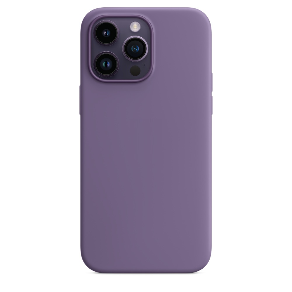 Силиконовый чехол Naturally Silicone Case with MagSafe Iris для iPhone 14 Pro Max