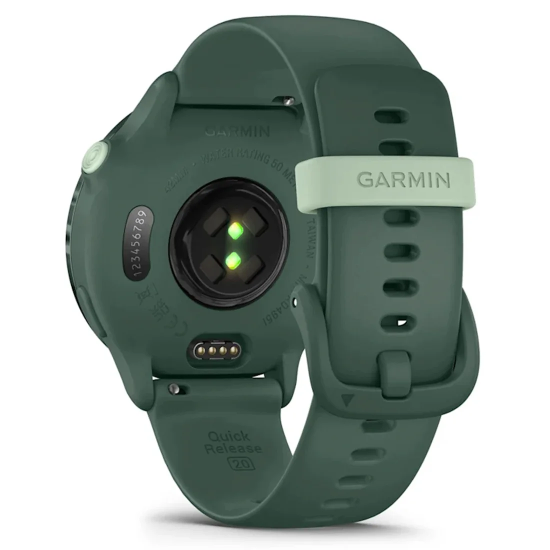 Умные часы Garmin vivoactive 6 Metallic Jasper Green with Jasper Green Band (010-02985-02)