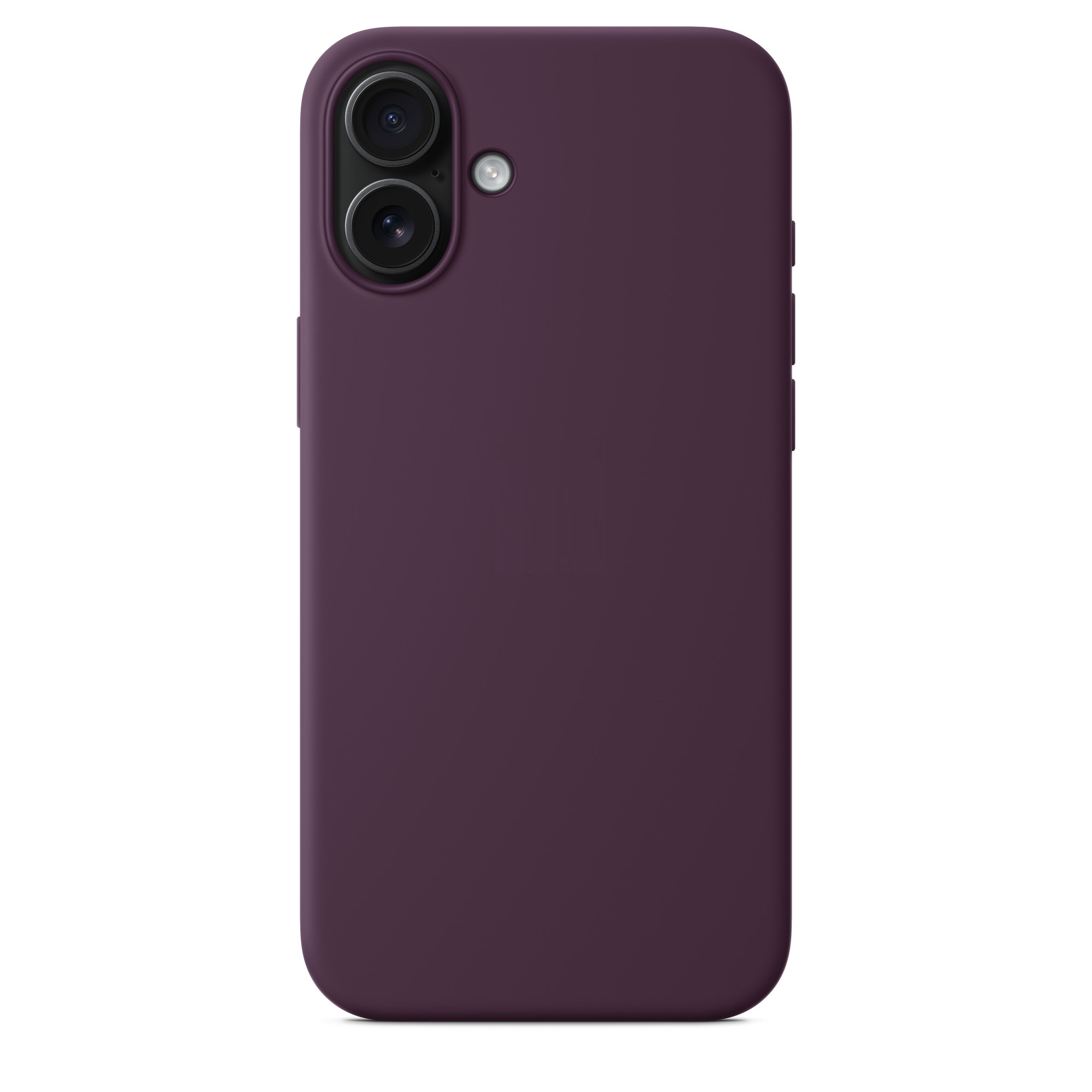 Силиконовый чехол Naturally Silicone Case with MagSafe Plum для iPhone 16 Plus