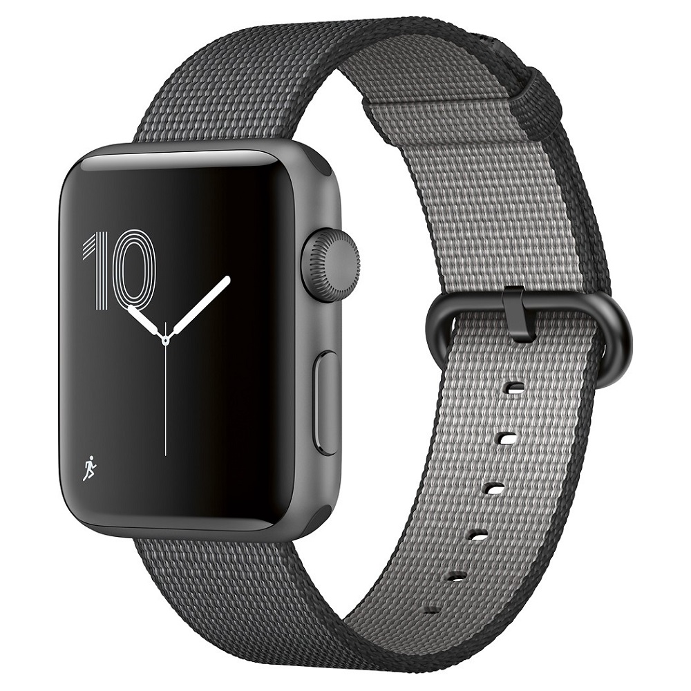 Часы Apple Watch Series 2 42mm (Space Gray Aluminum Case with Black Woven Nylon)