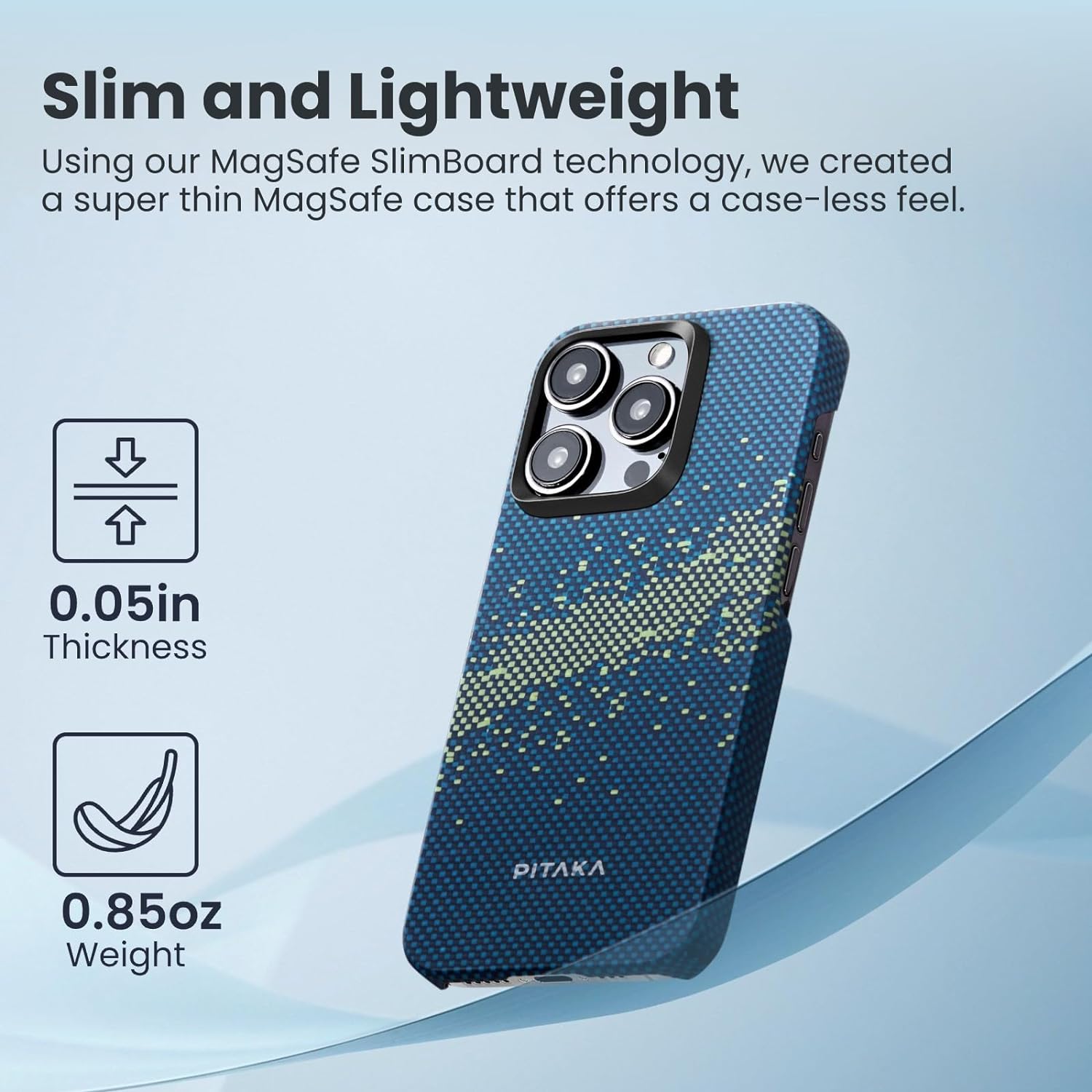 Чехол Pitaka StarPeak MagEZ Case 4 для iPhone 15 Pro Max (6.7) Milky Way Galaxy
