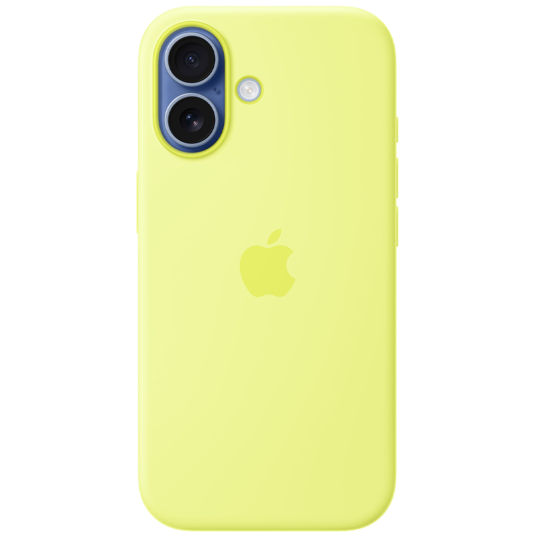 Силиконовый чехол Apple iPhone 17 Silicone Case with MagSafe - Neon Yellow (MGEV4ZM/A)