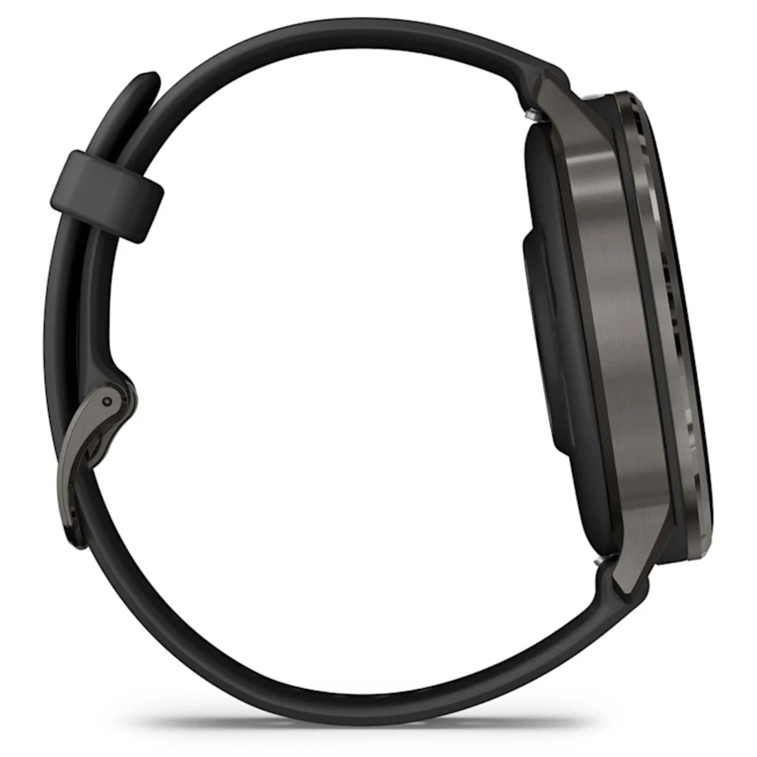 Умные часы Garmin Venu 4 - 45 mm Slate with Black Silicone Band (010-03014-00)