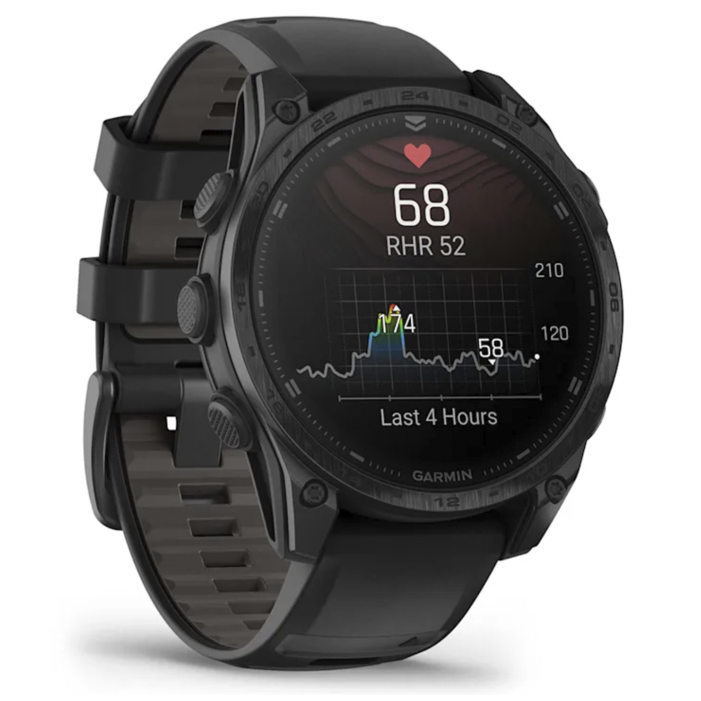 Умные часы Garmin tactix 8 – 47 mm AMOLED Includes Applied Ballistics Ultralight Solver (010-03405-01)
