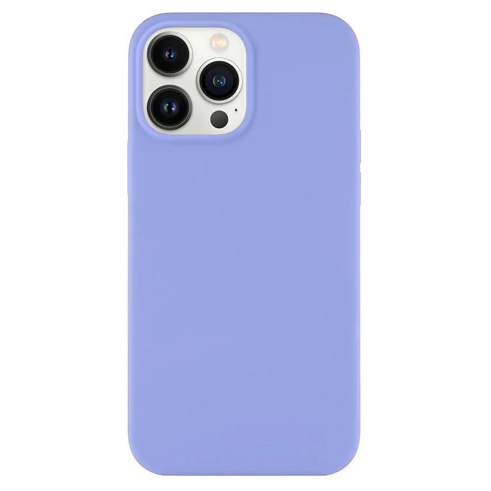 Силиконовый чехол Naturally Silicone Case Purple для iPhone 13 Pro