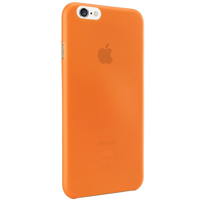 Пластиковый чехол Ozaki O!Coat 0.3 Jelly Orange для iPhone 6/iPhone 6S