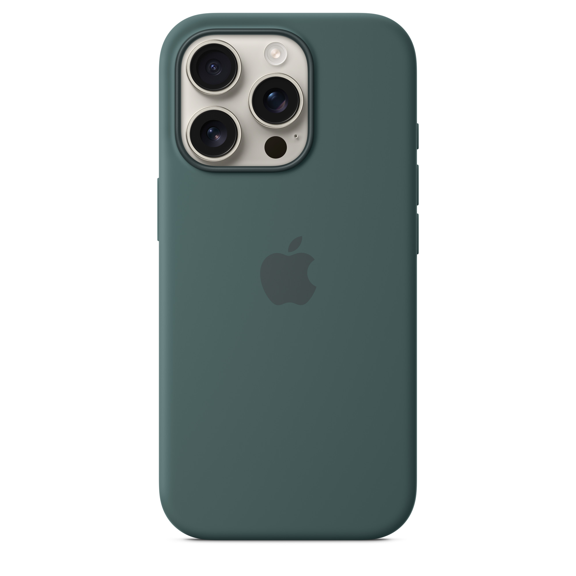 Силиконовый чехол Apple iPhone 16 Pro Silicone Case with MagSafe – Lake Green (MYYR3ZM/A)
