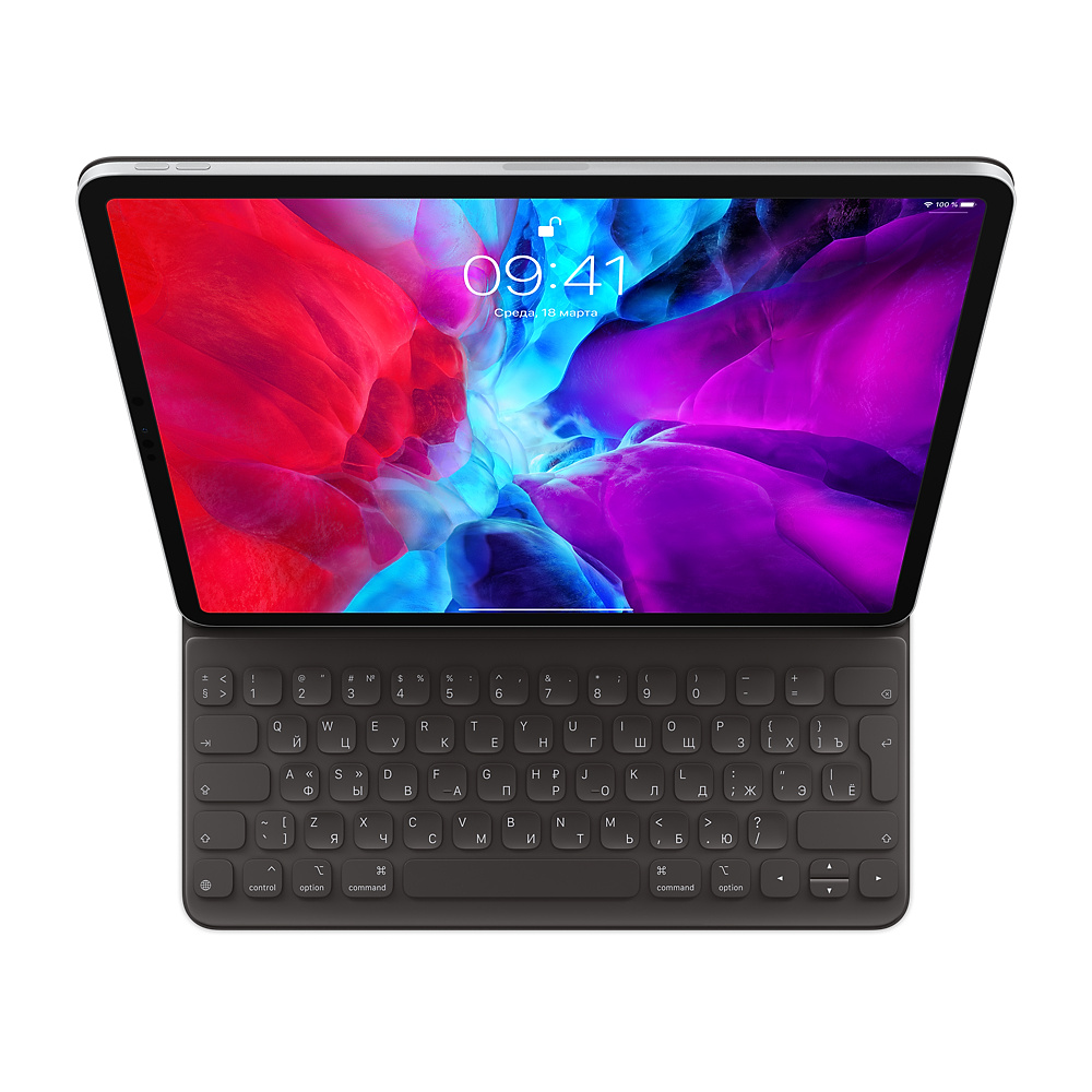 Чехол-клавиатура Apple Smart Keyboard Folio iPad Pro 12.9 (MXNL2RS/A) для iPad Pro 12.9 (2020-2022)