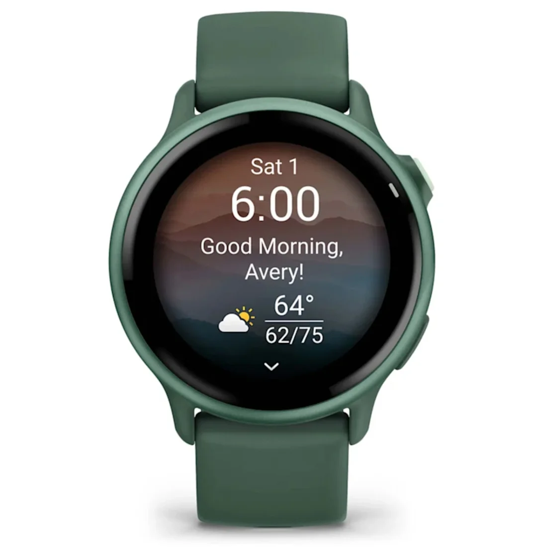 Умные часы Garmin vivoactive 6 Metallic Jasper Green with Jasper Green Band (010-02985-02)