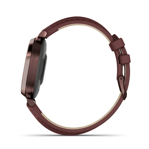 Умные часы Garmin Lily 2 Classic Dark Bronze with Mulberry Leather Band (010-02839-03)