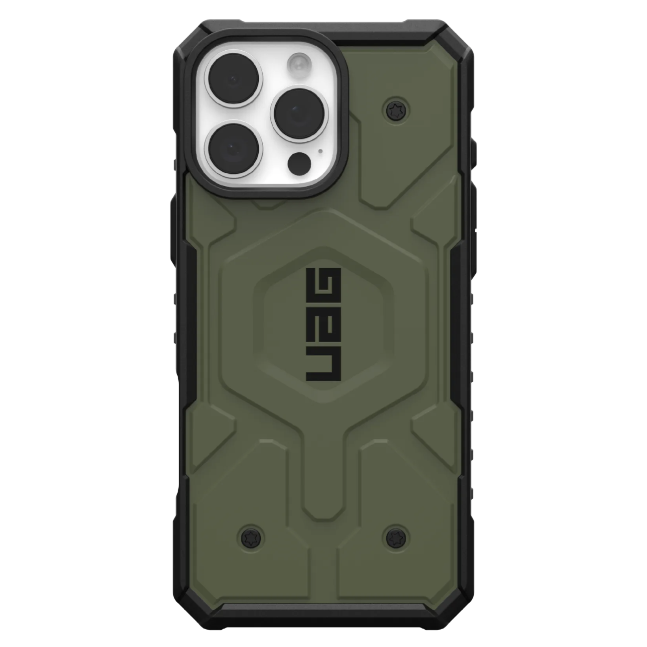 Противоударный защитный чехол UAG Pathfinder MagSafe для iPhone 16 Pro Max Olive Drab