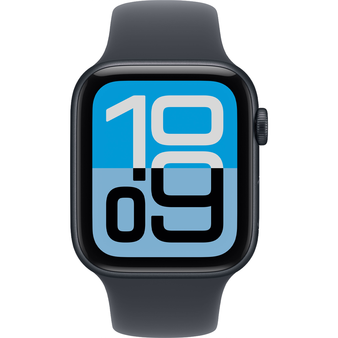Умные часы Apple Watch SE 3 GPS, 44mm Midnight Aluminum Case with Midnight Sport Band - M/L