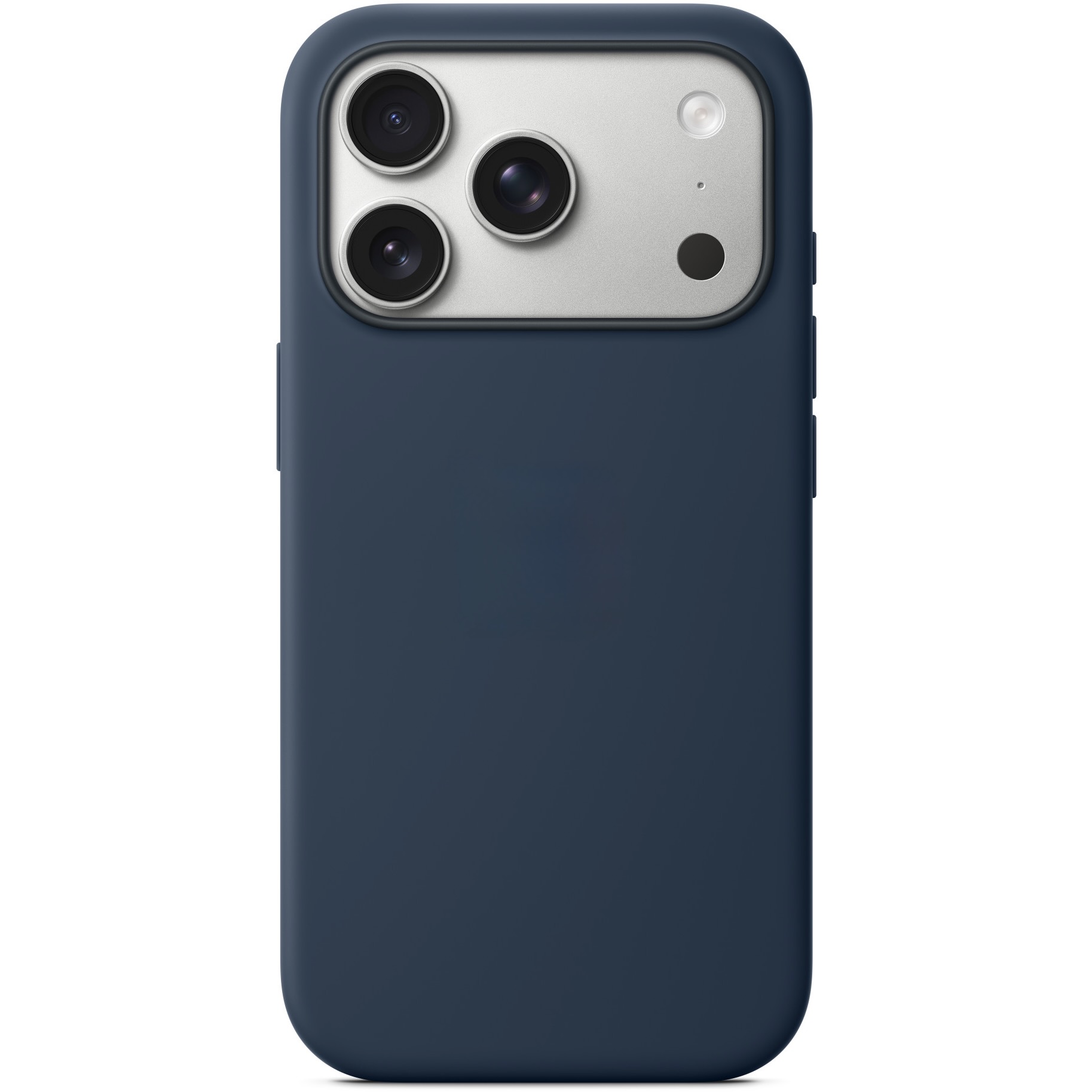 Силиконовый чехол Naturally Silicone Case with MagSafe Midnight для iPhone 17 Pro