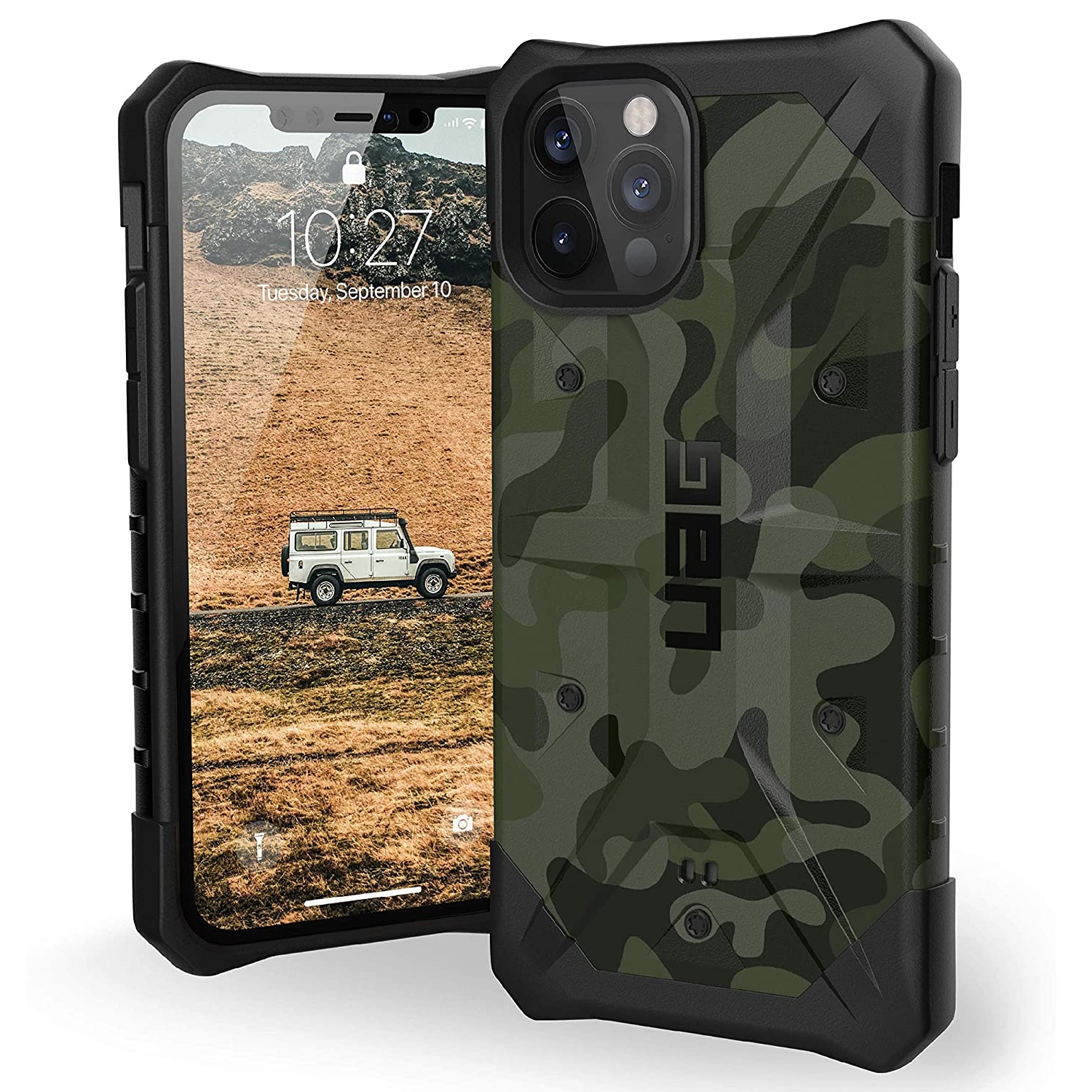 Противоударный защитный чехол UAG Pathfinder SE Camo Forest Camo для iPhone 12/12 Pro